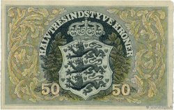 50 Kroner DINAMARCA  1942 P.032d FDC