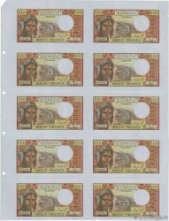 1000 Francs Planche YIBUTI  1988 P.37b EBC+