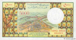 5000 Francs DJIBUTI  1991 P.38c FDC