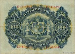 100 Pesetas SPANIEN  1906 P.059a SS