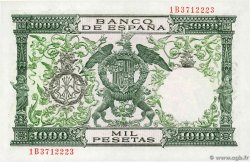 1000 Pesetas SPAIN  1957 P.149a UNC-