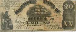 20 Dollars CONFEDERATE STATES OF AMERICA Richmond 1861 P.31 F