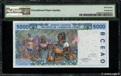 5000 Francs STATI AMERICANI AFRICANI  1994 P.213Bc FDC