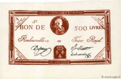 500 Livres Faux FRANCE  1794 Laf.278 XF+