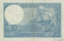 10 Francs MINERVE FRANCIA  1920 F.06.04 q.BB