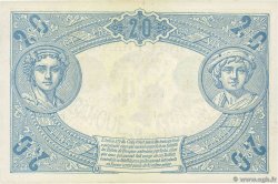 20 Francs BLEU FRANKREICH  1906 F.10.01 VZ+