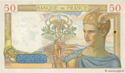 50 Francs CÉRÈS FRANKREICH  1936 F.17.32 fVZ