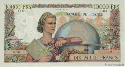 10000 Francs GÉNIE FRANÇAIS FRANCIA  1946 F.50.16 MBC