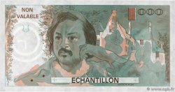 0 Francs BALZAC échantillon Échantillon FRANCE  1980 EC.1980.01 UNC