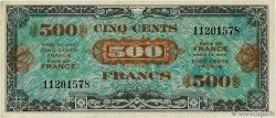 500 Francs DRAPEAU FRANKREICH  1944 VF.21.01 fVZ