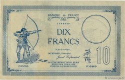 10 Francs Publicitaire FRANCE Regionalismus und verschiedenen  1916 F.- VZ+