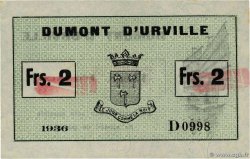 2 Francs FRANCE Regionalismus und verschiedenen  1936 K.187a fST