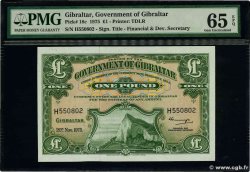1 Pound GIBILTERRA  1975 P.18c FDC