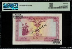 10 Piastres - 10 Riels Spécimen FRANZÖSISCHE-INDOCHINA  1953 P.096bs fST+