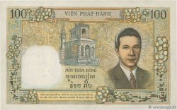 100 Piastres - 100 Dong FRANZÖSISCHE-INDOCHINA  1954 P.108 fST+