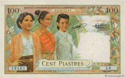 100 Piastres - 100 Dong FRENCH INDOCHINA  1954 P.108 UNC-