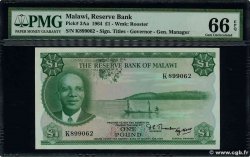1 Pound MALAWI  1964 P.03Aa FDC