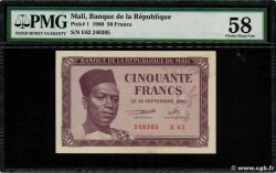 50 Francs MALí  1960 P.01 SC