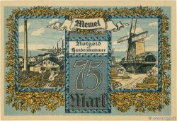 75 Mark MEMEL  1922 P.08 ST