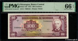 100 Cordobas NICARAGUA  1972 P.126