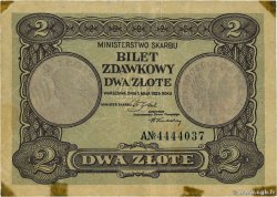 2 Zlotych POLOGNE  1925 P.047 TB