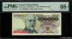 500000 Zlotych POLONIA  1993 P.161a FDC