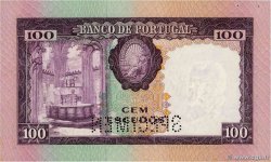 100 Escudos Spécimen PORTUGAL  1961 P.165s SC