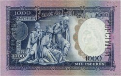 1000 Escudos Spécimen PORTUGAL  1961 P.166s VZ+