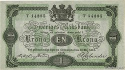 1 Krona SUÈDE  1875 P.01b pr.NEUF