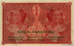 20 Korun CHECOSLOVAQUIA  1919 P.009a MBC