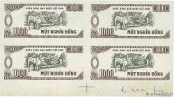 1000 Dong Épreuve VIETNAM  1991 P.106e q.FDC