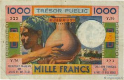 1000 Francs  AFARS AND ISSAS  1974 P.32