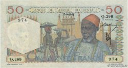 50 Francs FRENCH WEST AFRICA  1944 P.39