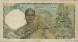 1000 Francs FRENCH WEST AFRICA (1895-1958)  1955 P.48