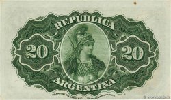 20 Centavos ARGENTINA  1895 P.229 AU+