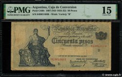 50 Pesos ARGENTINA  1925 P.246b