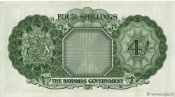 4 Shillings BAHAMAS  1963 P.13d EBC