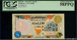 20 Dinars BAHRAIN  1998 P.23 AU