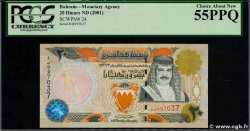 20 Dinars BAHREIN  2001 P.24 fST