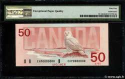 50 Dollars Spécimen CANADA  1988 P.098as UNC-