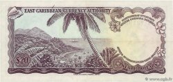 20 Dollars EAST CARIBBEAN STATES  1965 P.15f VZ