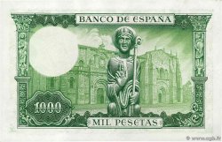 1000 Pesetas SPAGNA  1965 P.151 AU