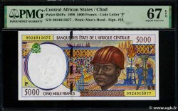 5000 Francs ESTADOS DE ÁFRICA CENTRAL
  1999 P.604Pe FDC