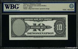 10 (Units) Test Note ESTADOS UNIDOS DE AMÉRICA  1929  SC+