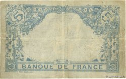 5 Francs BLEU FRANKREICH  1916 F.02.46 SS