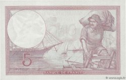 5 Francs FEMME CASQUÉE modifié FRANCE  1939 F.04.10 pr.NEUF