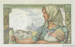 10 Francs MINEUR FRANKREICH  1941 F.08.01 fST+