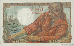20 Francs PÊCHEUR FRANCE  1949 F.13.15 AU+
