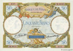 50 Francs LUC OLIVIER MERSON type modifié FRANCE  1931 F.16.02 AU-