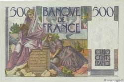500 Francs CHATEAUBRIAND FRANKREICH  1946 F.34.06 fST+